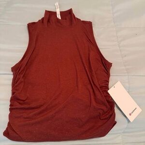 Lululemon Athletica Burnt Orange Tank Top